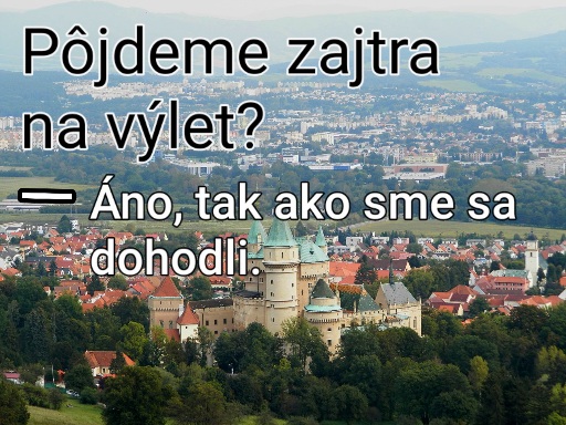 Pomlčka v slovenčine