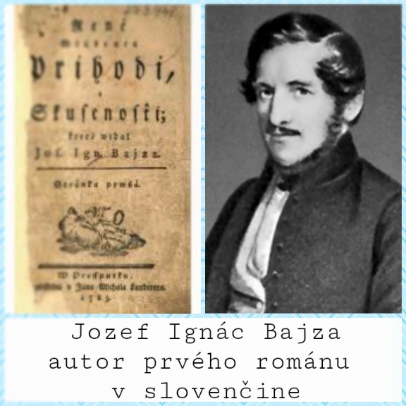 Románopisec, satirik a frfloš – Jozef Ignác Bajza