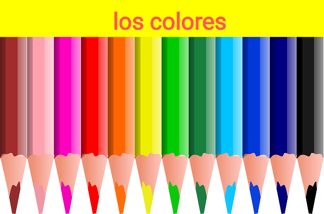 Farby v španielčine – Los colores