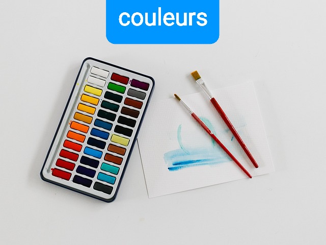 Farebná paleta francúzskych farieb