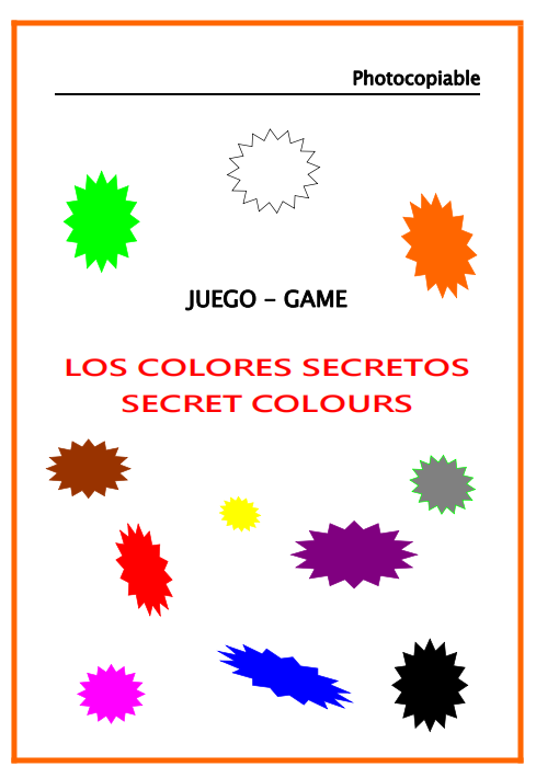 Hra Los colores secretos Secret Colours