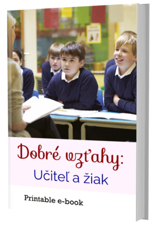 Dobré vzťahy: Učiteľ a žiak